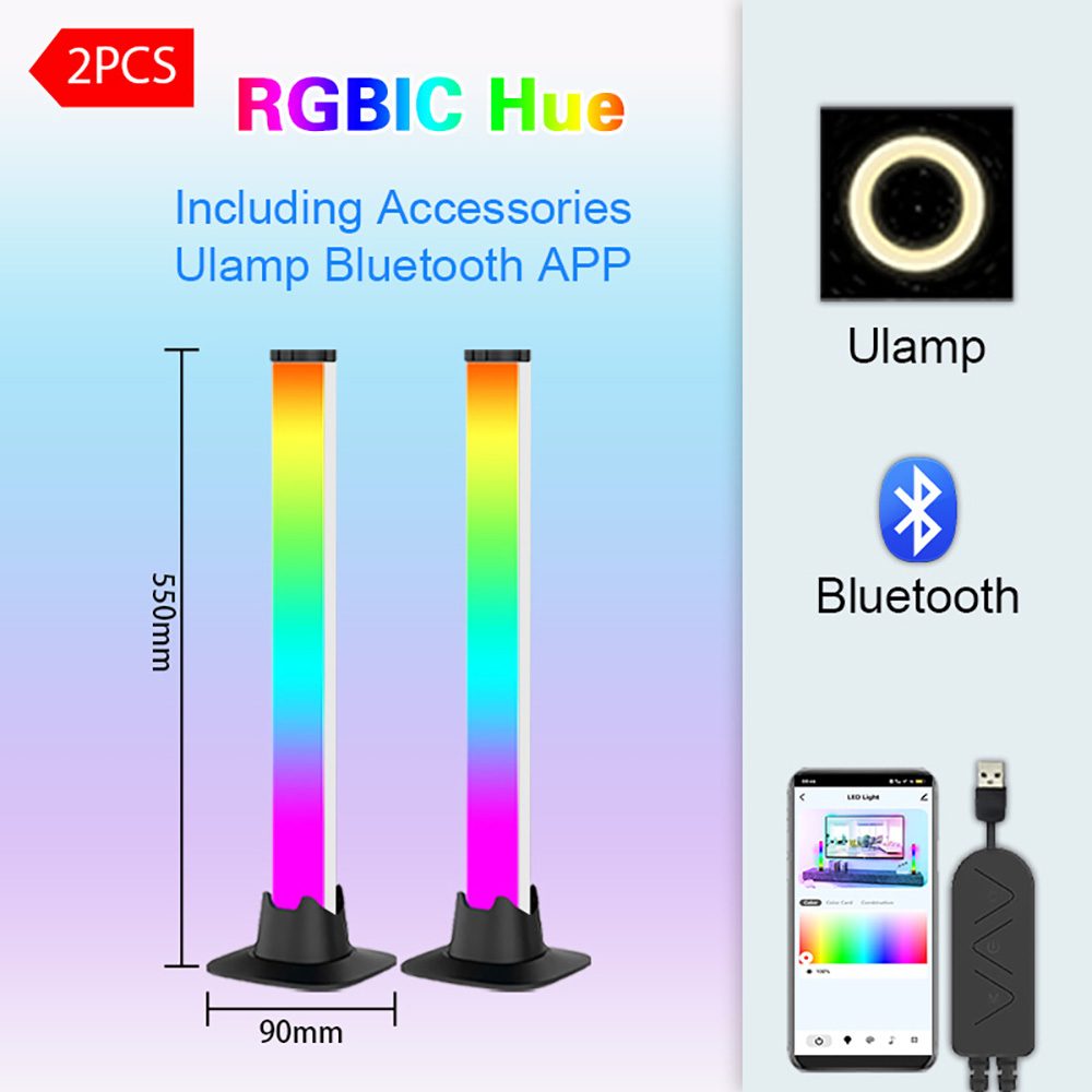 ชุดไฟ LED RGB สำหรับตั้งโต๊ะ แ - Desk Setup With Tv บทวิจารณ์และราคา