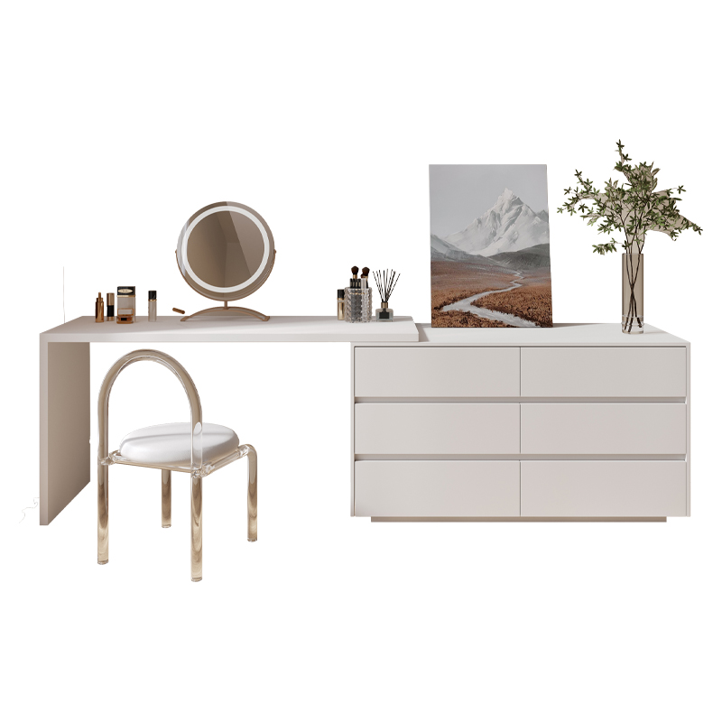 โต๊ะเครื่องแป้งอเนกประสงค์รูปต - Desk Setup L Shaped บทวิจารณ์และราคา