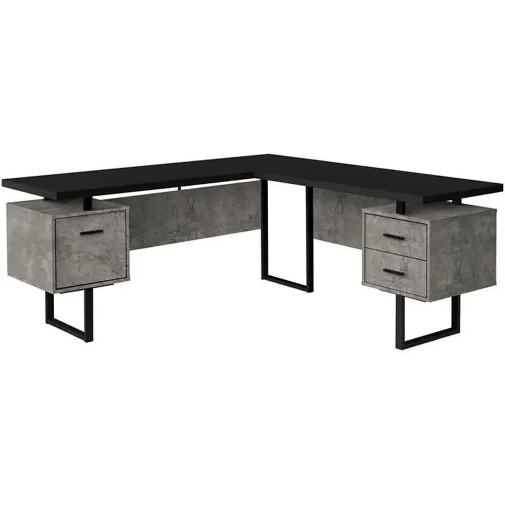 โต๊ะคอมพิวเตอร์รูปตัวแอล ขนาด  - Desk Setup L Shaped บทวิจารณ์และราคา