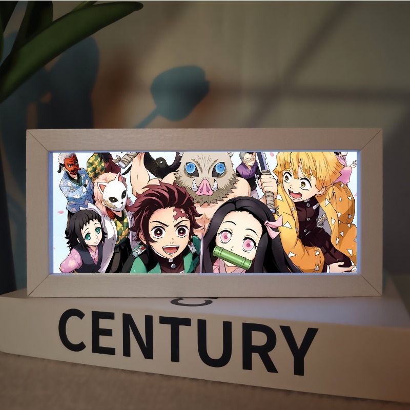 ไฟ LED ลายดาบพิฆาตอสูร ของตกแต - Desk Setup Lamp บทวิจารณ์และราคา